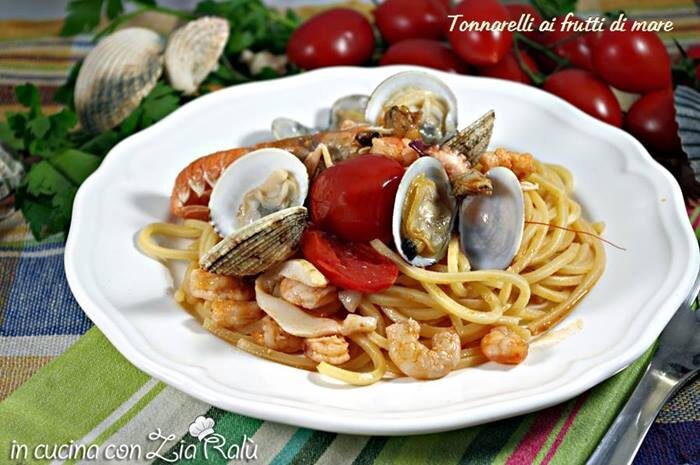 Tonnarelli ai frutti di mare a modo mio