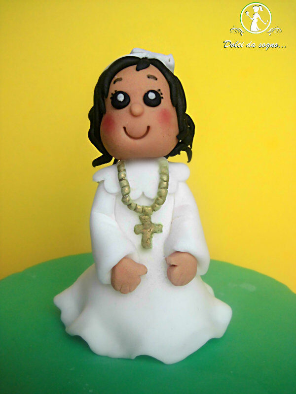 Topper per torta da comunione