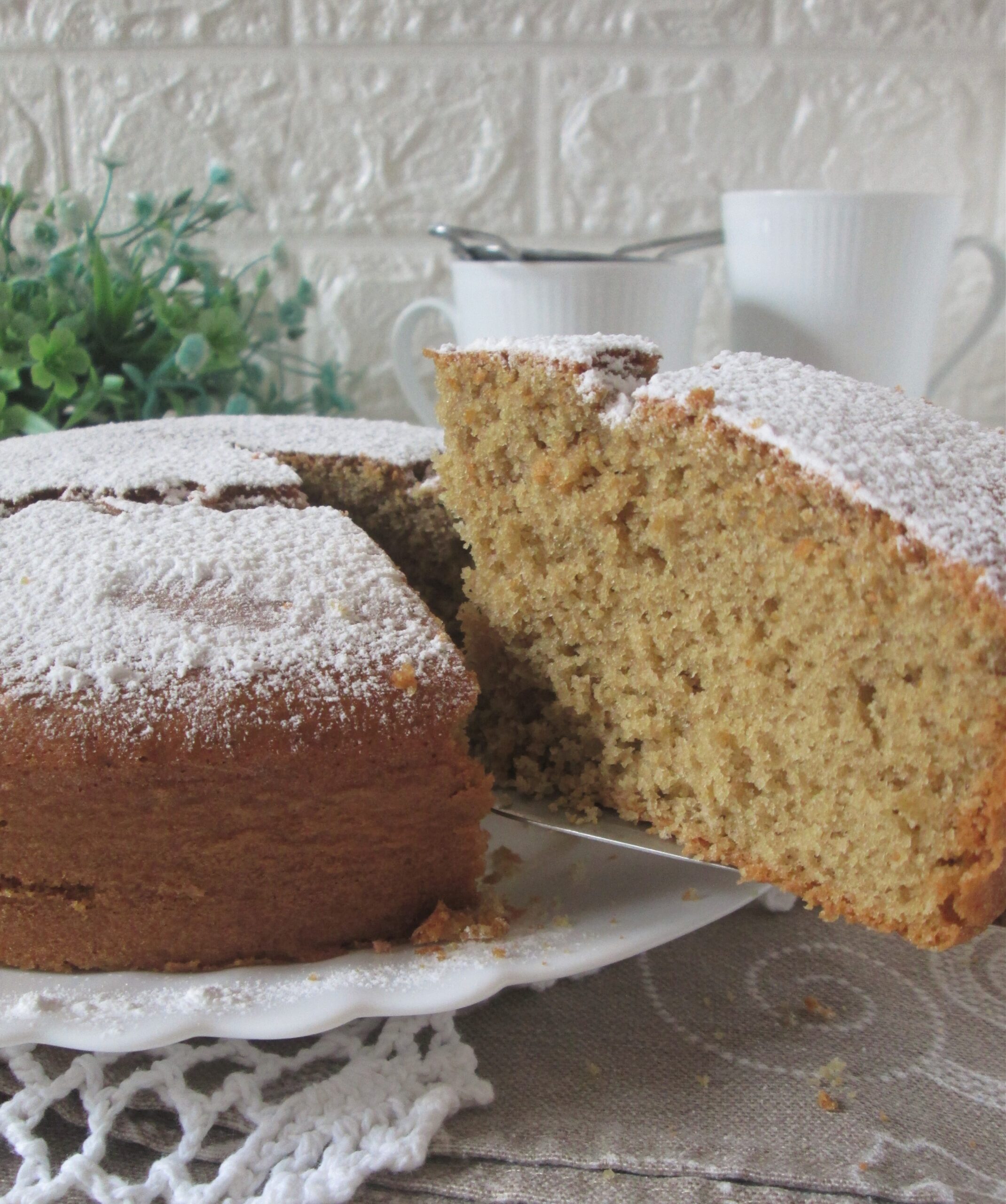 Torta al caffè senza burro