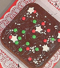 Torta al cioccolato delle feste de la prova del cuoco