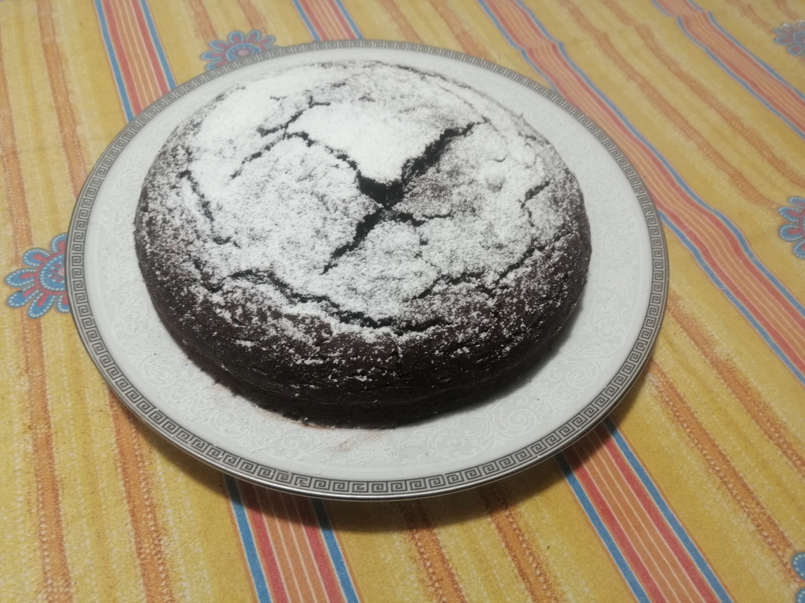Torta al cioccolato senza uova