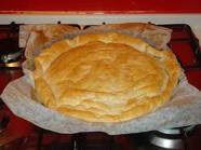 Torta al cuore di radicchio