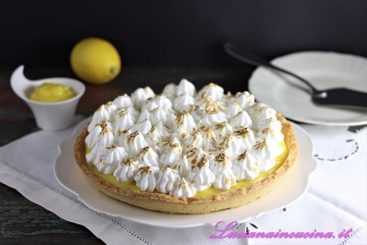Torta al limone meringata