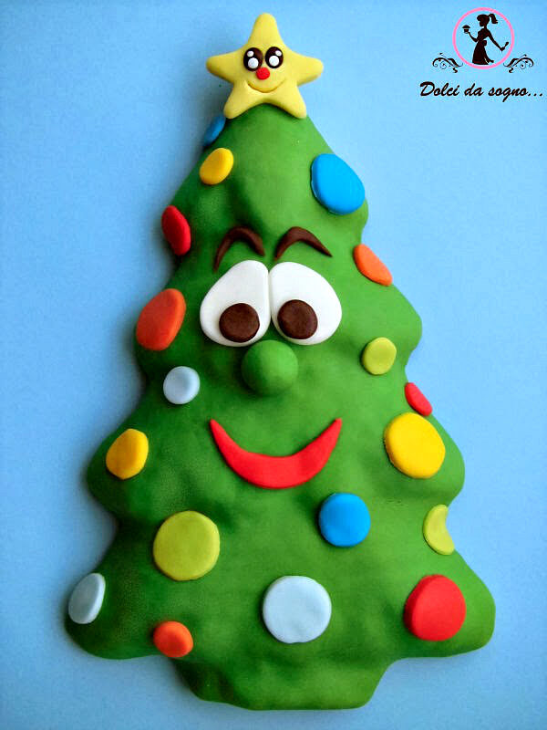 Torta albero di natale