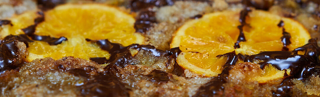 Torta all’arancia caramellata