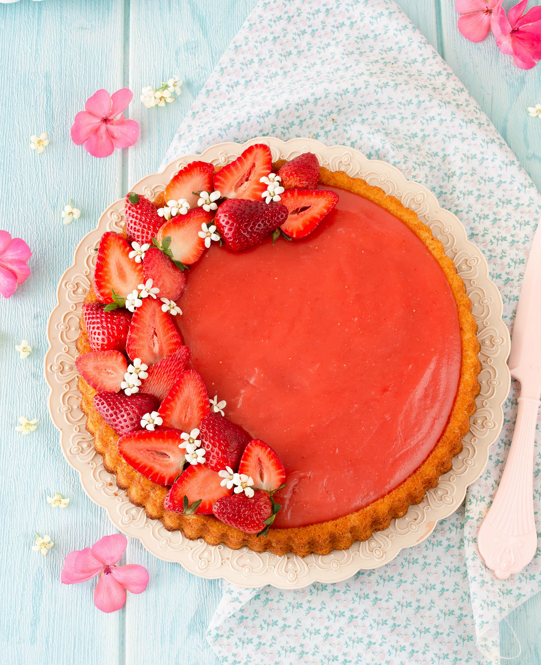 Torta alle fragole