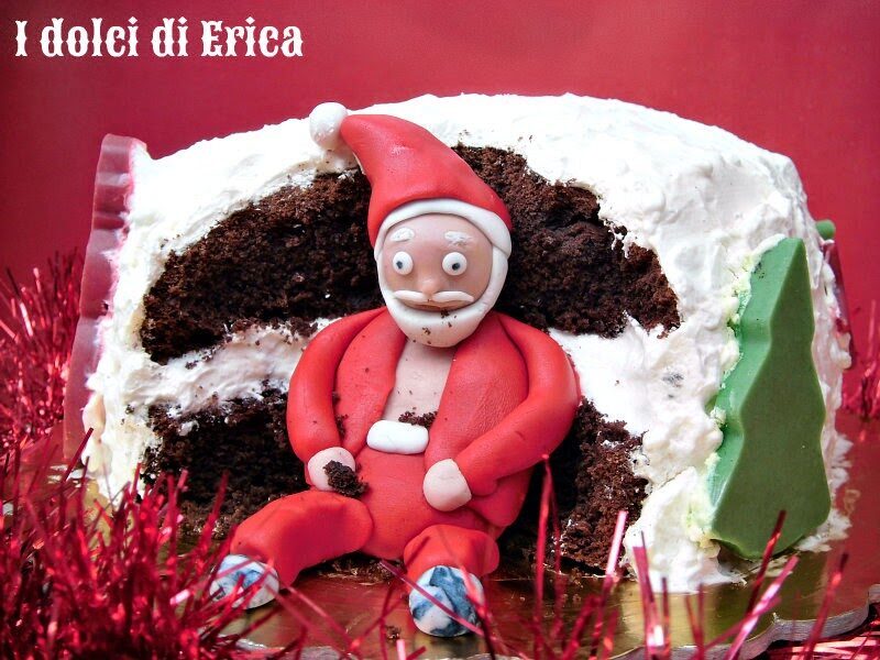 Torta babbo natale