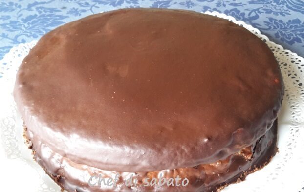 Torta bianco e nero
