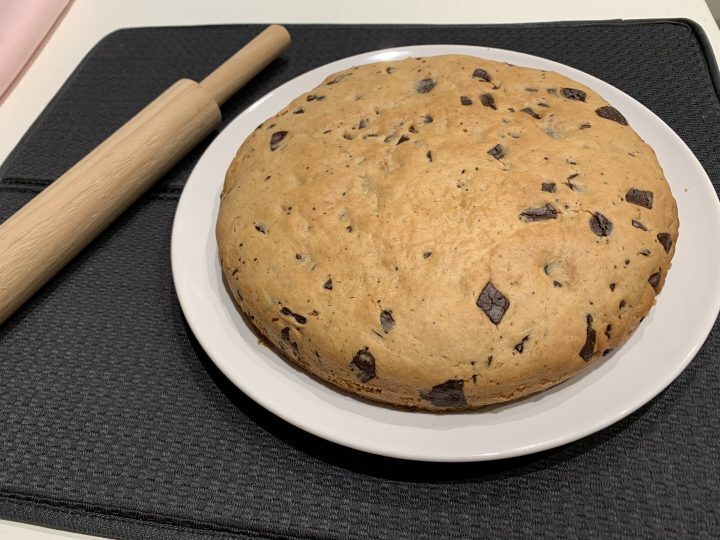 Torta biscotto senza uova e burro