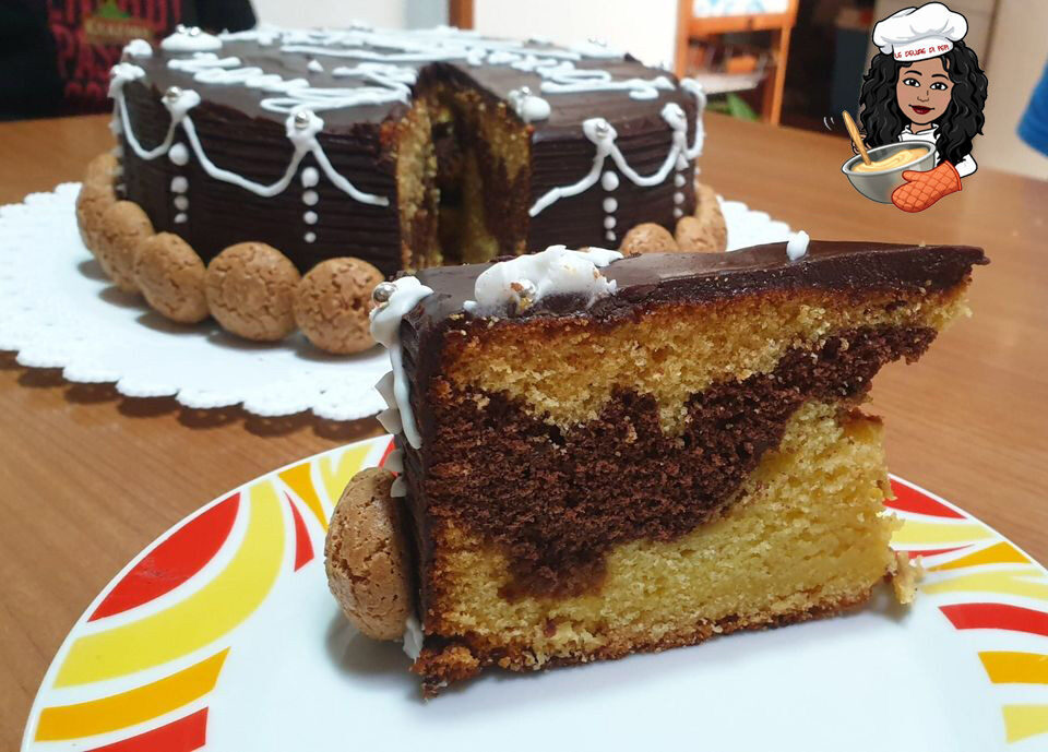 Torta caffè e amaretti