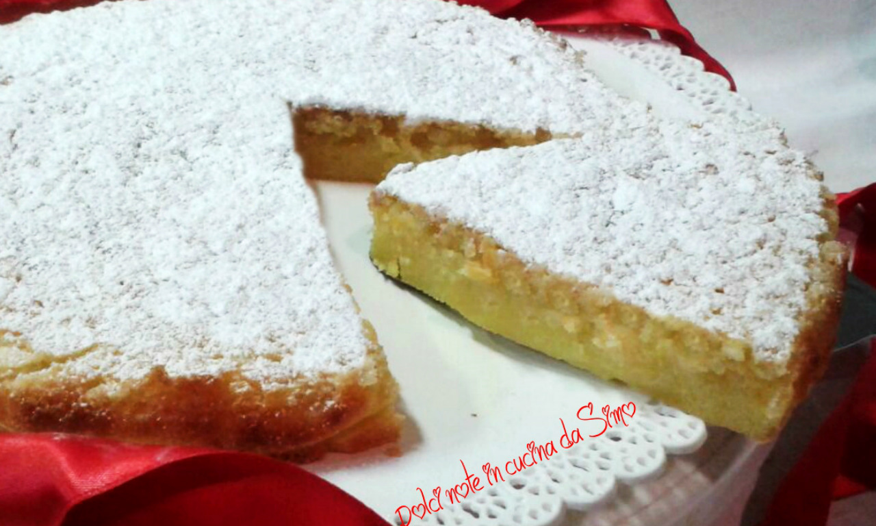 Torta caprese al limone