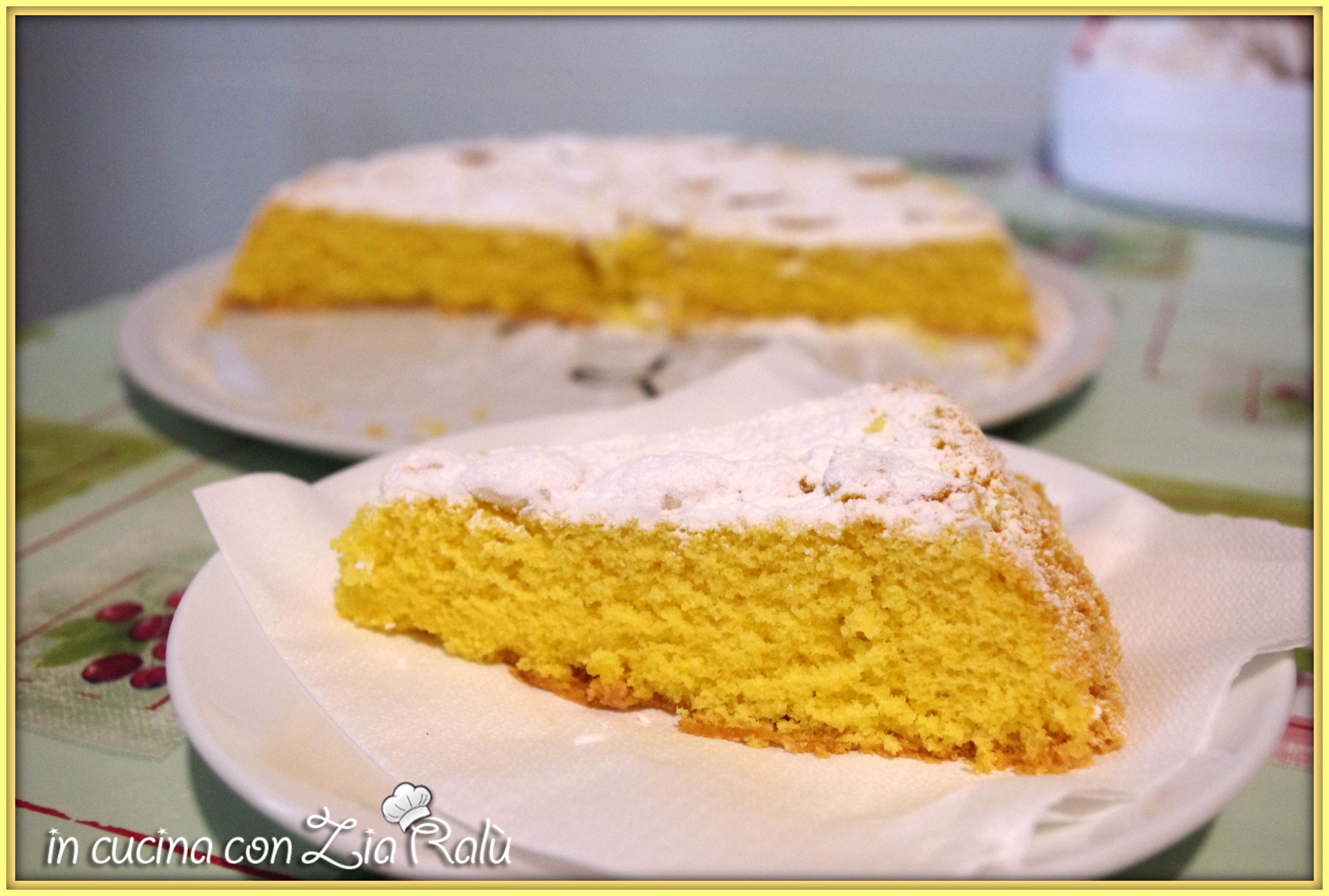 Torta con le mandorle sofficissima