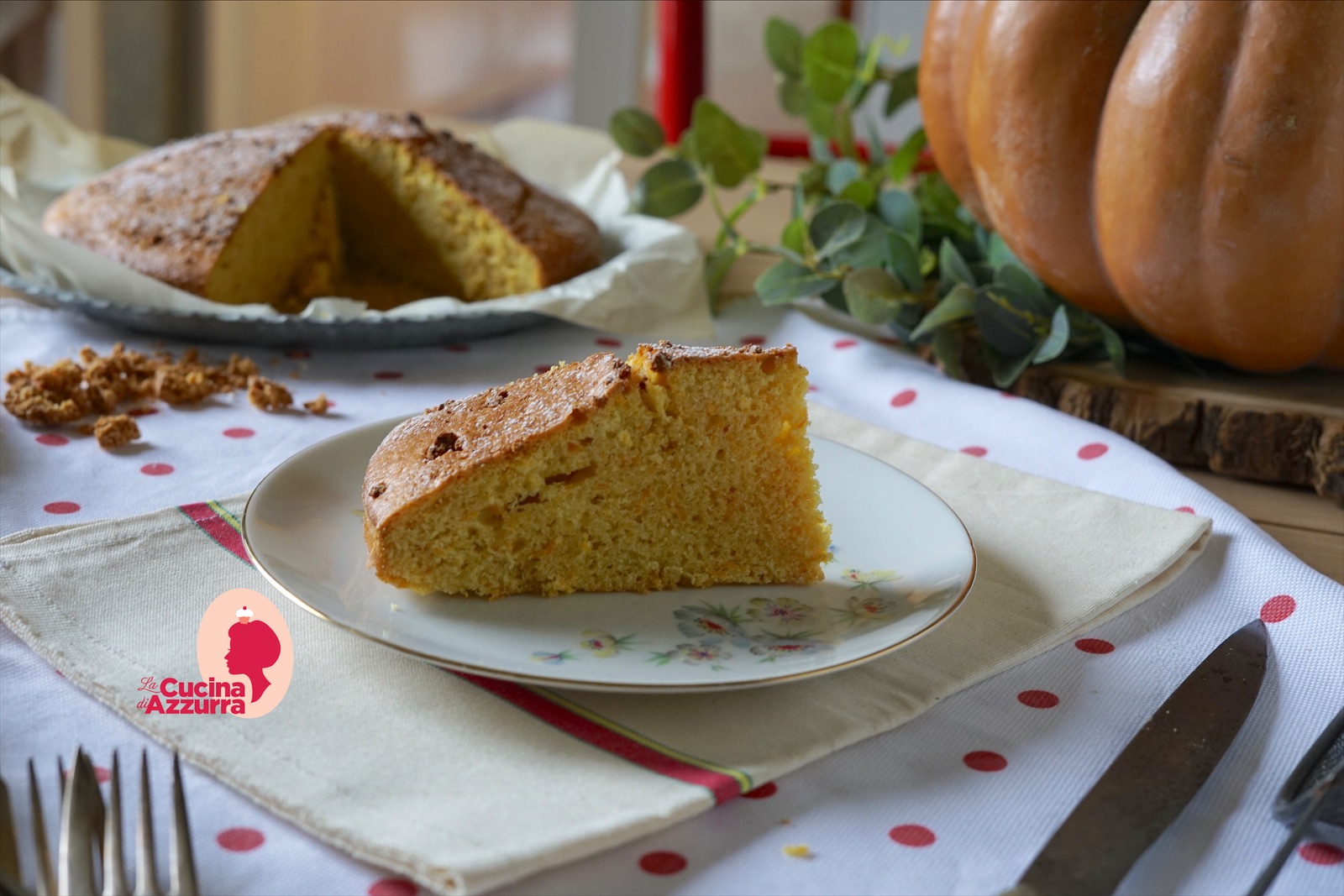 Torta con zucca