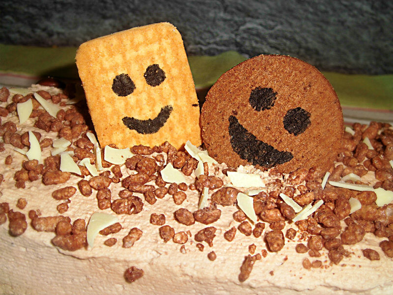 Torta di biscotti