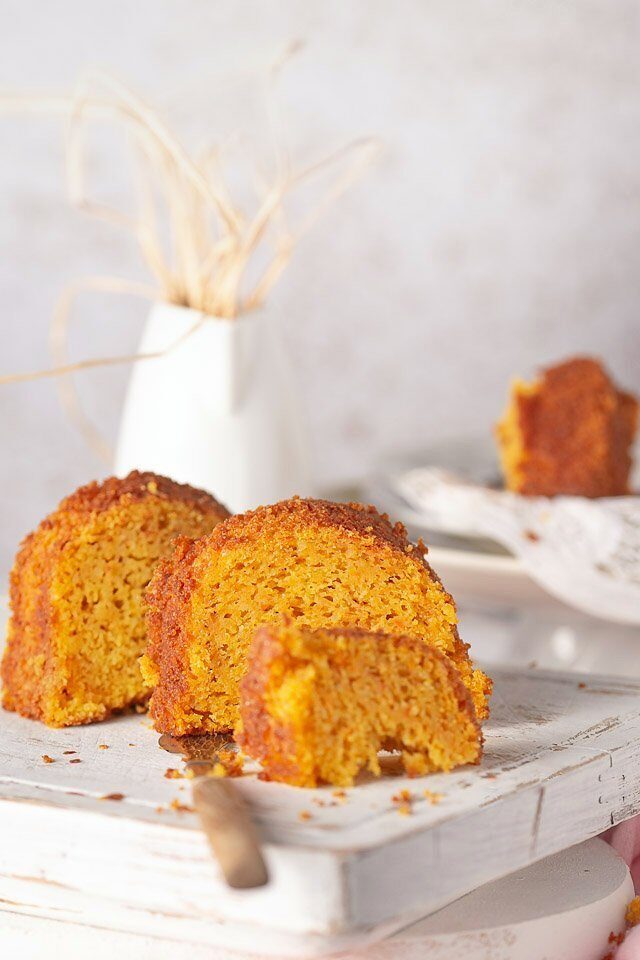 Torta di carote e arancia