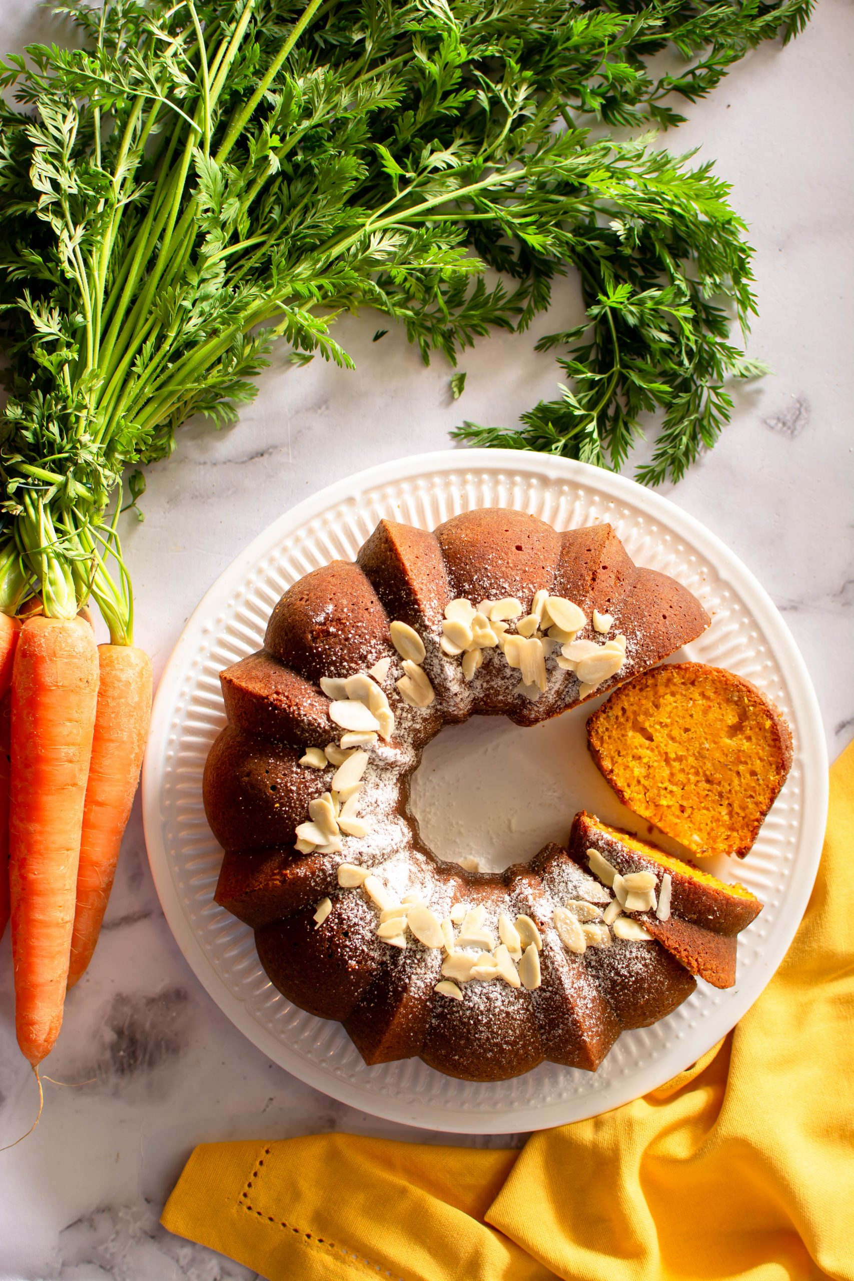 Torta di carote e yogurt
