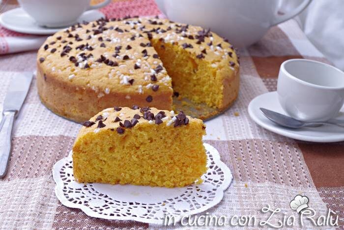 Torta di carote lesse e cioccolato