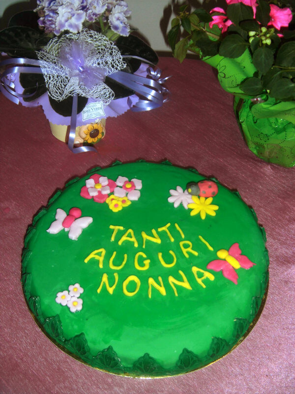 Torta di compleanno al cioccolato