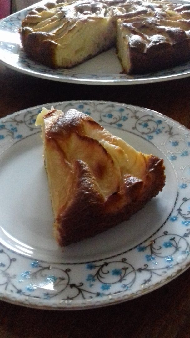 Torta di mele e mascarpone