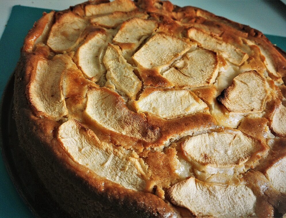 Torta di mele senza uova