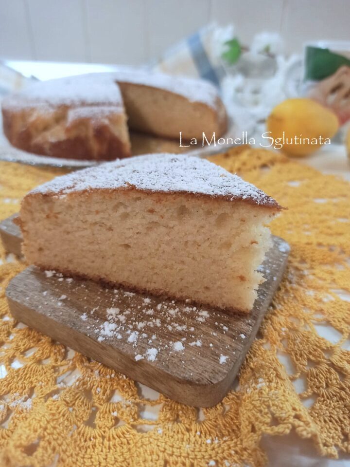 Torta di ricotta e albumi senza glutine