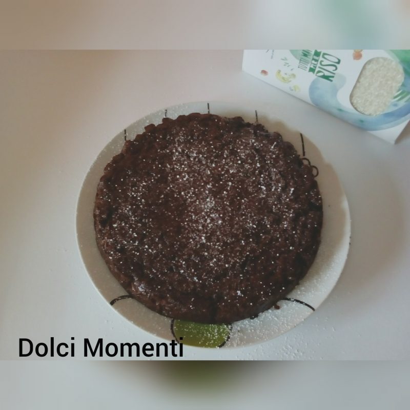 Torta di riso al cacao