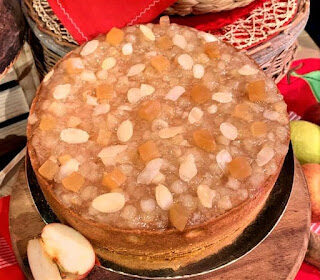 Torta frangipane con mele annurca di sal de riso da la prova del cuoco