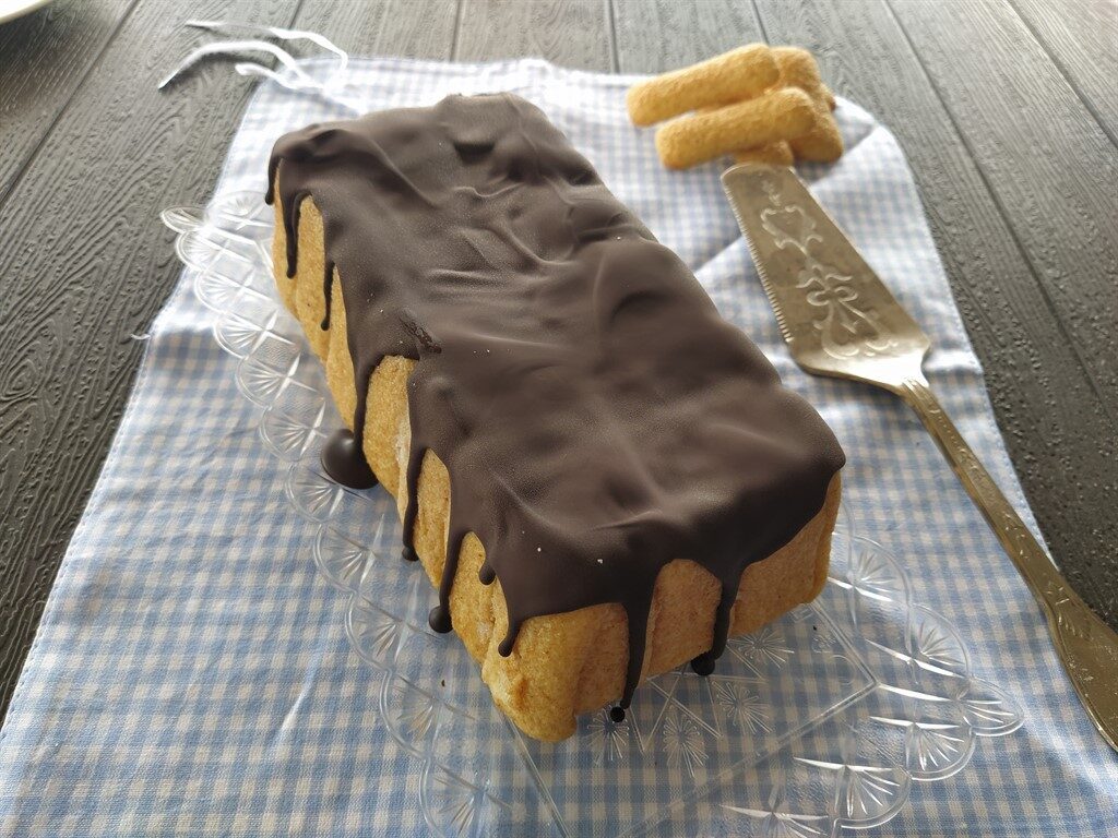 Torta gelato con pavesini