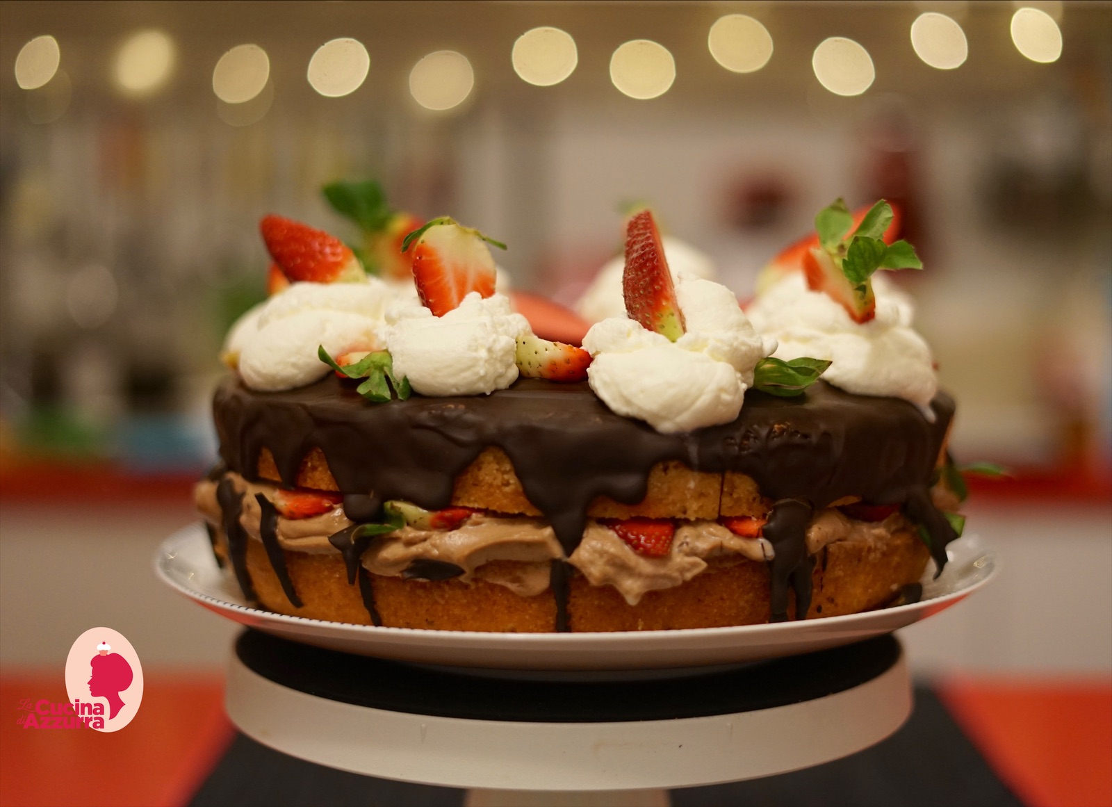 Torta gemma: gemma’s birthay berlingozzo con crema al mascarpone e cioccolato!