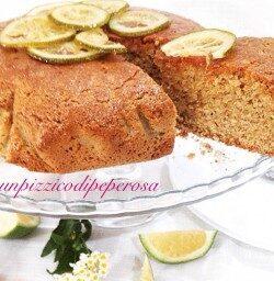 Torta integrale al lime caramellato