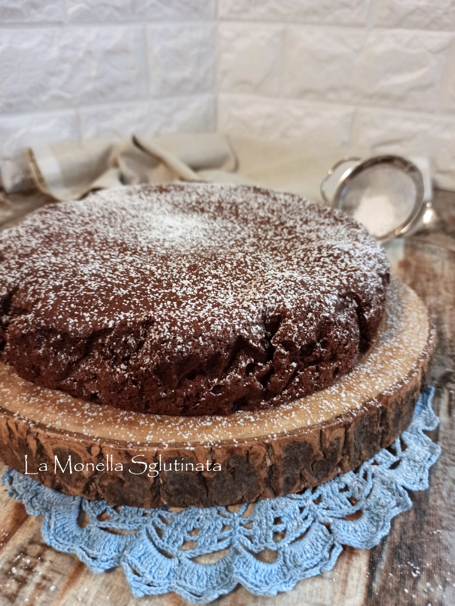 Torta morbida al cioccolato senza glutine