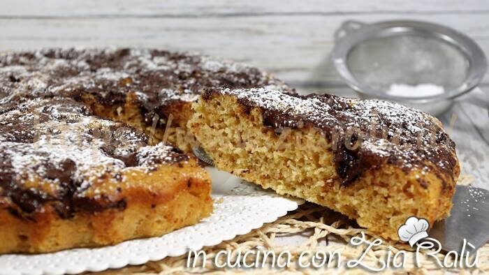 Torta pane e cioccolato senza burro