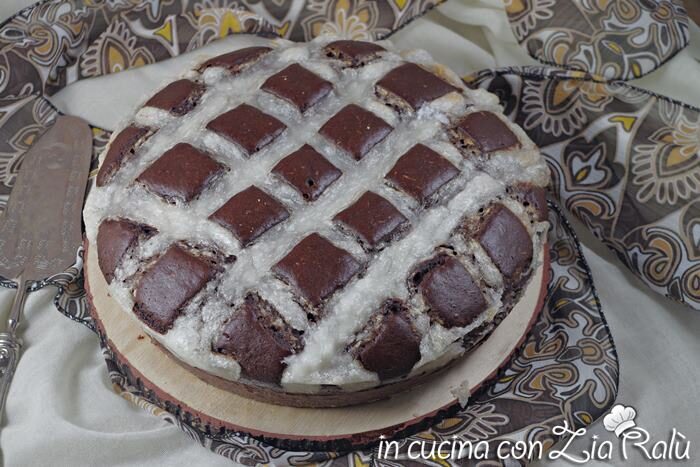 Torta piumino al cocco senza latticini