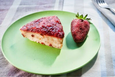 Torta riciclo fragole