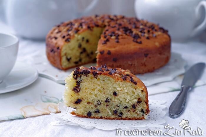 Torta ricotta e cioccolato senza burro