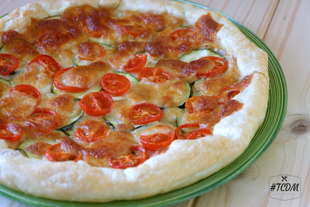 Torta rustica alle verdure e scamorza affumicata