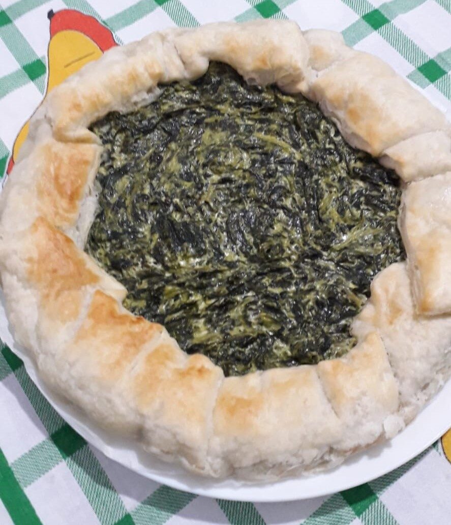 Torta salata agli spinaci