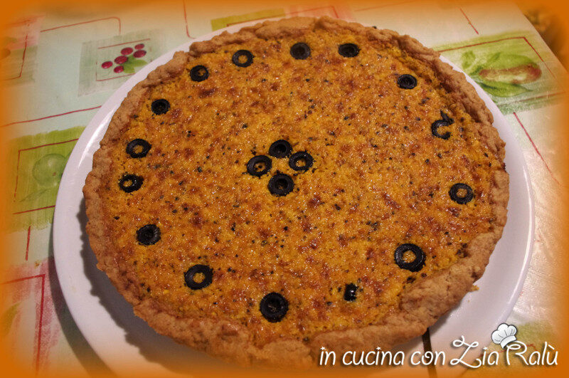 Torta salata carote e stracchino