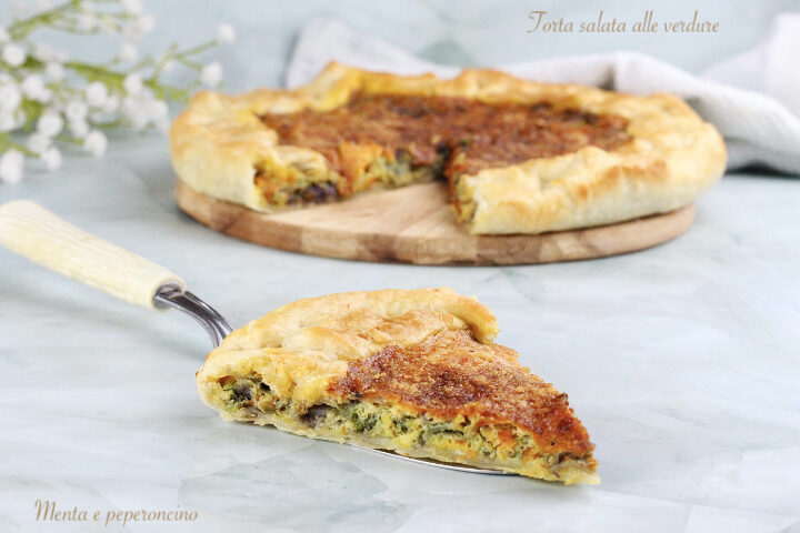 Torta salata di verdure
