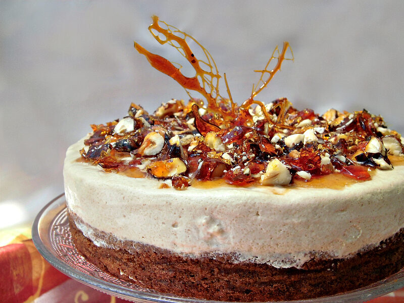 Torta semifreddo al caffè