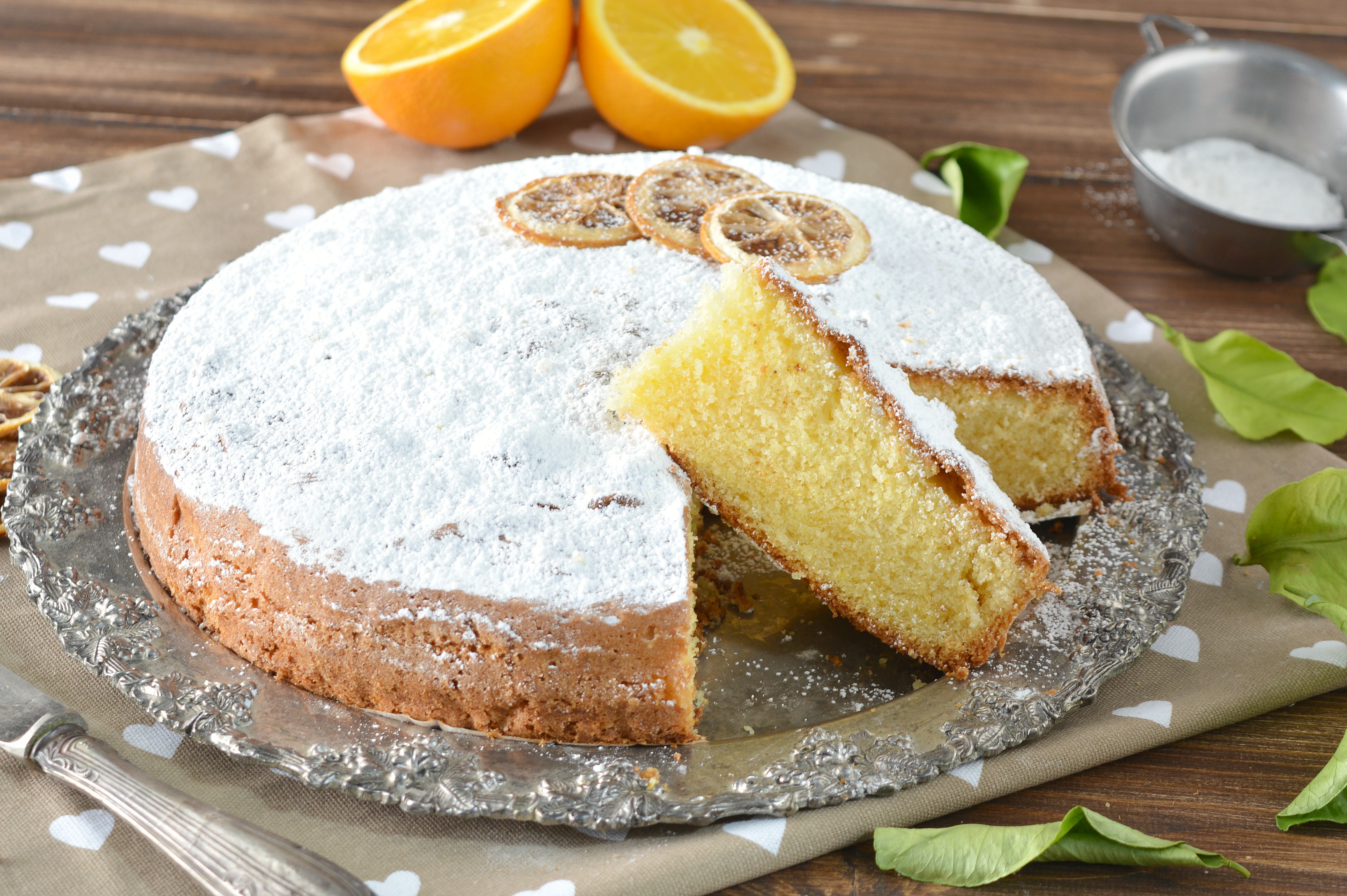 Torta soffice all’arancia