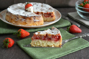 Torta soffice alle fragole