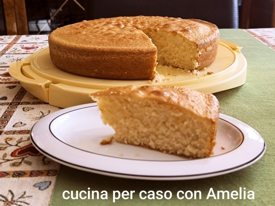 Torta soffice limone e mandorle, ricetta