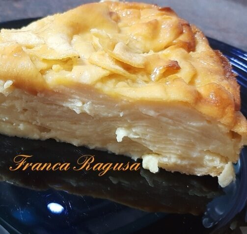 Torta tutta mele, poca torta