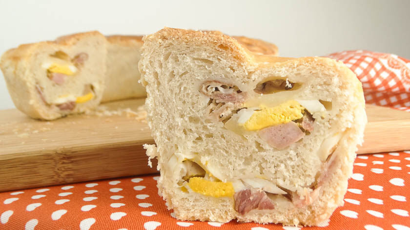 Tortano napoletano con lievito madre