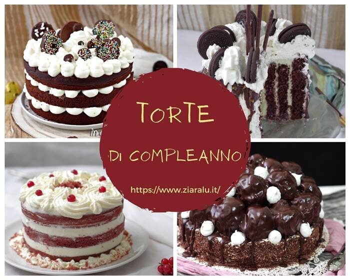 Torte di compleanno raccolta di ricette