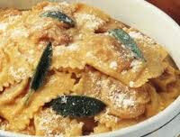 Tortelli di magro alla zucca