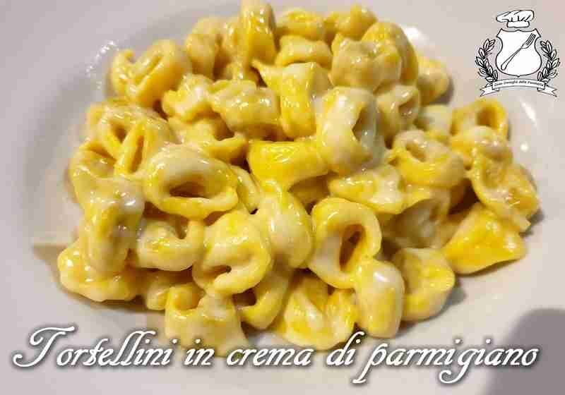 Tortellini in crema di parmigiano