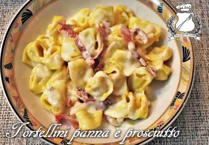 Tortellini panna e prosciutto