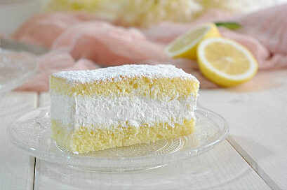 Tortine soffici al limone e panna
